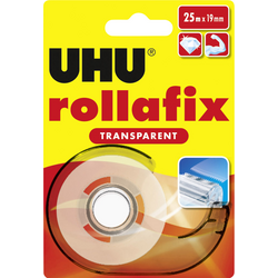 UHU rollafix 36965 lepicí páska  transparentní (d x š) 25 m x 19 mm 1 ks