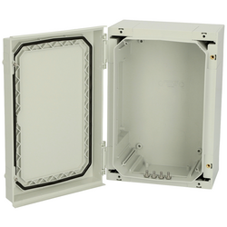 Fibox NEO PC 322215 G 4810000 skřínka na stěnu 220 x 320 x 150 polykarbonát odolný proti korozi  šedobílá (RAL 7035) 1 ks