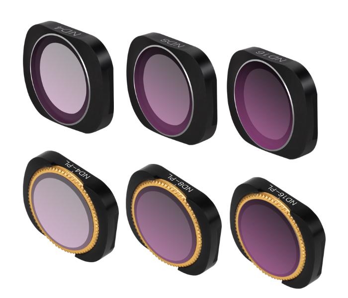 ND-X Pack 6 Lens Filters pro Osmo Pocket 1/2