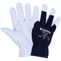 Kunzer  9NG08 bavlna, nappa kozinka  montážní rukavice Velikost rukavic: 8, M EN 388:2016  1 pár