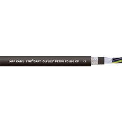 LAPP 0023308 kabel pro energetické řetězy ÖLFLEX® PETRO FD 865 CP 25 G 0.50 mm² černá 500 m
