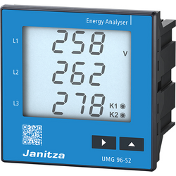 Janitza UMG 96-S2 digitální panelový měřič Měřič energie UMG 96-S2 s podsvícením