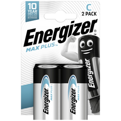 Energizer Max Plus baterie malé mono C alkalicko-manganová  1.5 V 2 ks