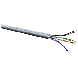 Roline 21.15.0520 ethernetový síťový kabel CAT 5e U/UTP  šedá 300 m