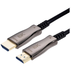 Value HDMI kabel Zástrčka HDMI-A 50 m černá 14993487 High Speed HDMI s Ethernetem HDMI kabel
