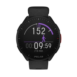 Polar Pacer GPS hodinky pro běžce 45 mm S/L černá