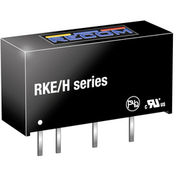 RECOM RKE-2405S/H DC/DC měnič napětí do DPS 5 200 mA 1 W Počet výstupů: 1 x Obsahuje 1 ks