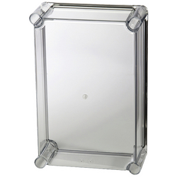 Fibox Cover, PC Transparent 3720556 univerzální pouzdro 280 x 190 x 80  polykarbonát  šedobílá (RAL 7035) 1 ks