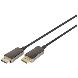 Digitus AK-340107-100-S DisplayPort adaptér [1x zástrčka DisplayPort - 1x zástrčka DisplayPort] černá DisplayPort 1.2 , DisplayPort 1.4  10.00 m