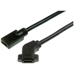Lyndahl HDMI kabelový adaptér Zásuvka HDMI-A 0.3 m černá LKPK006-03 HDMI kabel