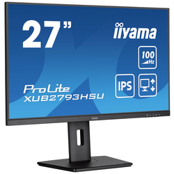 Iiyama XUB2793HSU-B6 LED monitor 68.6 cm (27 palec) 1920 x 1080 Pixel 16:9 1 ms IPS LED