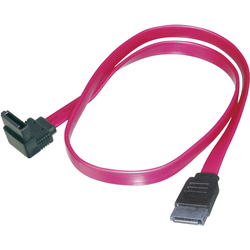 Digitus pevný disk kabel [1x SATA zásuvka 7-pólová - 1x SATA zásuvka 7-pólová] 0.50 m červená