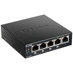 D-Link  DGS-1005P/E  DGS-1005P/E  síťový switch  5 portů  1 / 10 GBit/s