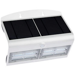 V-TAC solární nástěnná lampa  VT-767-7-W 8278   LED 7.00 W denní bílá bílá, černá