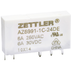Zettler Electronics AZ6991-1CE-12DE relé do DPS 12 V/DC 8 1 přepínací kontakt 1 ks