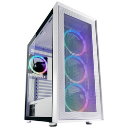 LC-Power Gaming 802W midi tower PC skříň bílá