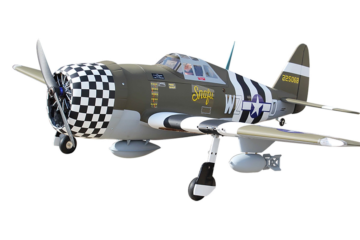 Seagull P-47G Thunderbolt Snafu 1,6m (Zatahovací podvozek)