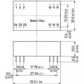 DC/DC měnič TracoPower TEL 3-1223, vstup 9 - 18 V/DC, výstup ±15 V/DC, ±100 mA, 3 W, DIL24