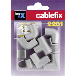 cablefix 127222 kabelová lišta spojení dosedacích míst  10 ks šedá