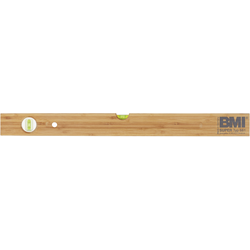 BMI 661030 dřevěná vodováha 1.0 mm/m