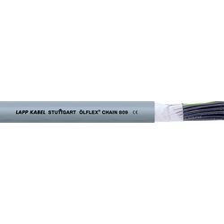 LAPP 1026711-1 kabel pro energetické řetězy ÖLFLEX® CHAIN 809 5 G 0.75 mm² šedá metrové zboží