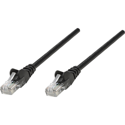 Intellinet 735667 RJ45 síťové kabely, propojovací kabely CAT 6 S/FTP 7.50 m černá pozlacené kontakty 1 ks