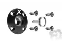 Tankovací ventil magnetický (X logo), černý