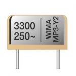 Odrušovací kondenzátor MP3R-Y2 Wima MP 3R-Y2 0,01uF 20% 300V RM15 radiální, 0.01 µF, 300 V/AC,20 %, 15 mm, (d x š x v) 19 x 8 x 17 mm, 1 ks