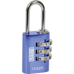 Kasp K10520BLUD visací zámek 20 mm    modrá na heslo