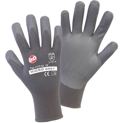 L+D worky Nylon PU DMF-FREE 1175-10 nylon pracovní rukavice  Velikost rukavic: 10, XL EN 388 CAT II 1 pár