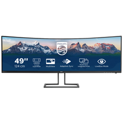 Philips 498P9Z/00 LED monitor Energetická třída (EEK2021) G (A - G) 80 cm (31.5 palec) 16:94 msHDMI™, USB-A, DisplayPort, USB-C®IPS LCD