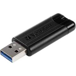 Verbatim Pin Stripe 3.0 USB flash disk 64 GB černá 49318 USB 3.2 Gen 1 (USB 3.0)