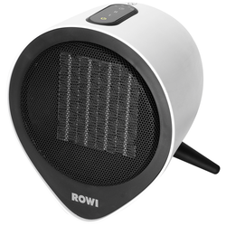 ROWI 1 03 03 0382 teplovzdušný ventilátor HHL 1500/2/3 45 m³ bílá, černá