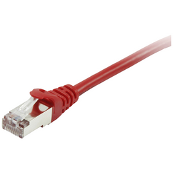 Equip 605524 RJ45 síťové kabely, propojovací kabely CAT 6 S/FTP 5.00 m červená pozlacené kontakty 1 ks