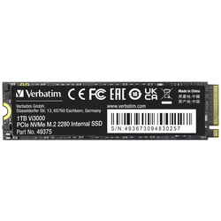 Verbatim Vi3000 1 TB interní SSD disk NVMe/PCIe M.2 PCIe NVMe 3.0 x4 Retail 49375
