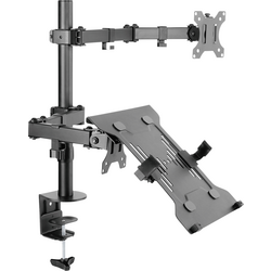 SpeaKa Professional SP-MM-302 1násobné rameno na monitory 33,0 cm (13") - 81,3 cm (32") naklápěcí + nakláněcí, nastavitelná výška