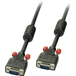 LINDY VGA kabel VGA pólové Zástrčka, VGA pólové Zástrčka 3.00 m černá 36374  VGA kabel