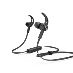 Hama Freedom Run Hi-Fi špuntová sluchátka Bluetooth® stereo černá odolné vůči potu