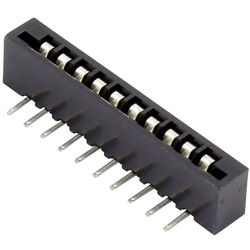 Connfly zásuvkový konektor do DPS  Počet pólů 5 Rastr (rozteč): 2.54 mm DS1020-05RT1D 1 ks