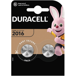 Duracell Elektro 2016 knoflíkový článek CR 2016 lithiová 90 mAh 3 V 2 ks