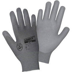 L+D worky Nylon PU DMF-FREE 1175-7 nylon pracovní rukavice  Velikost rukavic: 7, S EN 388 CAT II 1 pár