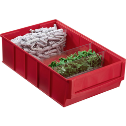 Allit 456531 otevřený skladovací box   (d x š x v) 185 x 300 x 81 mm červená 1 ks