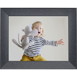 Aura Frames Mason Luxe digitální fotorámeček 24.6 cm 9.7 palec  2048 x 1536 Pixel  křemenová šedá