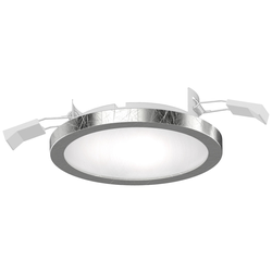 LightMe LM85665 Aqua LED vestavné svítidlo LED 6 W listová stříbrná (lesklá)