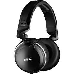 AKG Harman K182 studiové sluchátka Over Ear kabelová černá složitelná