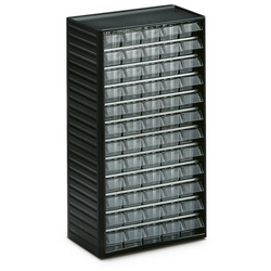 Treston 550-3 skladové oddělení průhledné    (š x v x h) 310 x 550 x 180 mm antracitově šedá, transparentní 1 ks