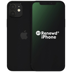 Apple refurbished iPhone 12 renovace (stupeň A) 64 GB 6.1 palec (15.5 cm) dual SIM iOS 16 12 Megapixel černá