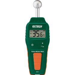 Extech MO57 měřič vlhkosti materiálů Měření vlhkosti stavebních materiálů 0.1 do 99.9 % vol Měření vlhkosti dřeva 0.1 do 99.9 % vol