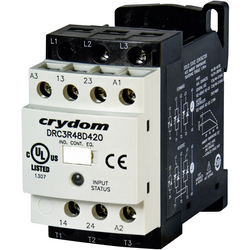 Crydom DRC3R48D420 reverzní stykač    24 V/DC, 24 V/AC 7.6 A    1 ks