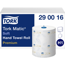 TORK 290016 Matic® papírové utěrky, skládané  bílá 6 rolí/bal.  1 sada
